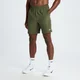 Pantalón corto de entrenamiento tejido para hombre de MP - Verde aceituna