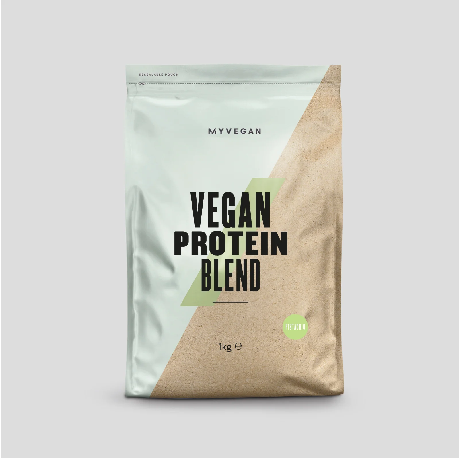 Mezcla de Proteína Vegana - Sabor pistacho - 1kg Imagen 1