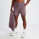 Pantalón corto deportivo Rest Day para hombre de MP - Burdeos lavado
