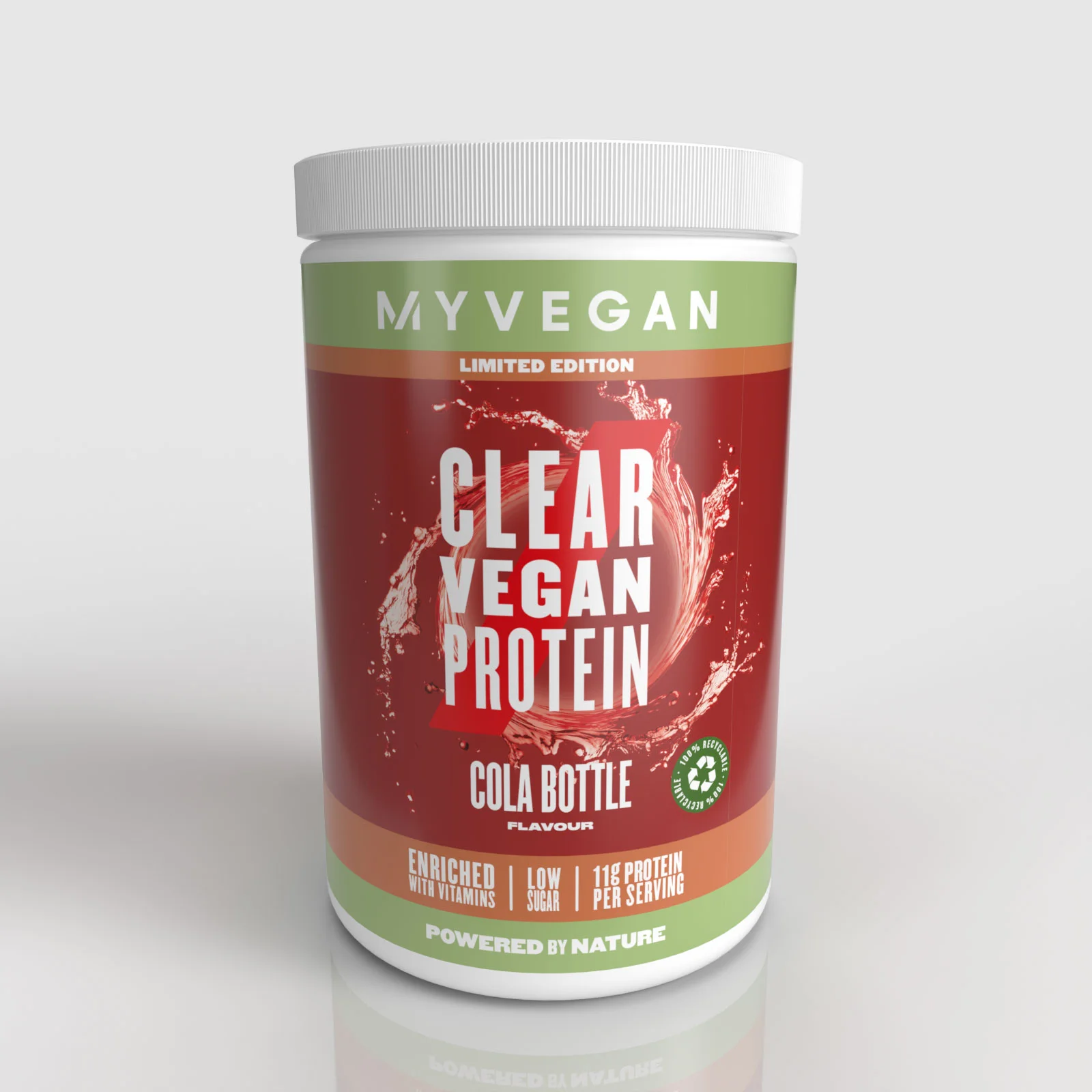 Clear Vegan Protein - Sabor golosina de cola - 20raciones Imagen 1