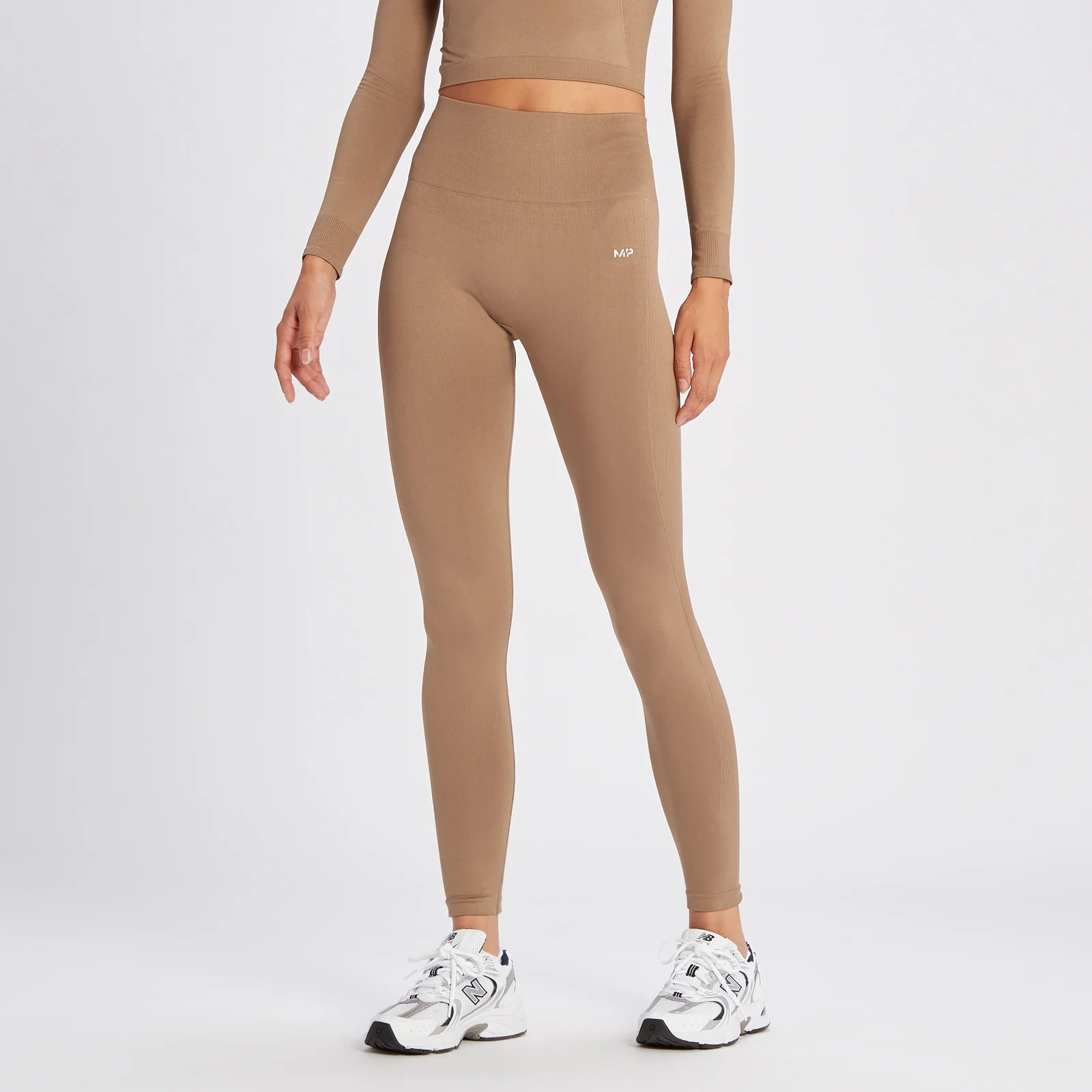 Mallas sin costuras Shape para mujer de MP - Toffee - XS Imagen 1