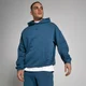 Sudadera con capucha de efecto lavado Tempo para hombre de MP - Azul marino lavado