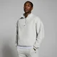 Sudadera gruesa con cremallera de 1/4 Lifestyle para hombre de MP - Gris claro jaspeado