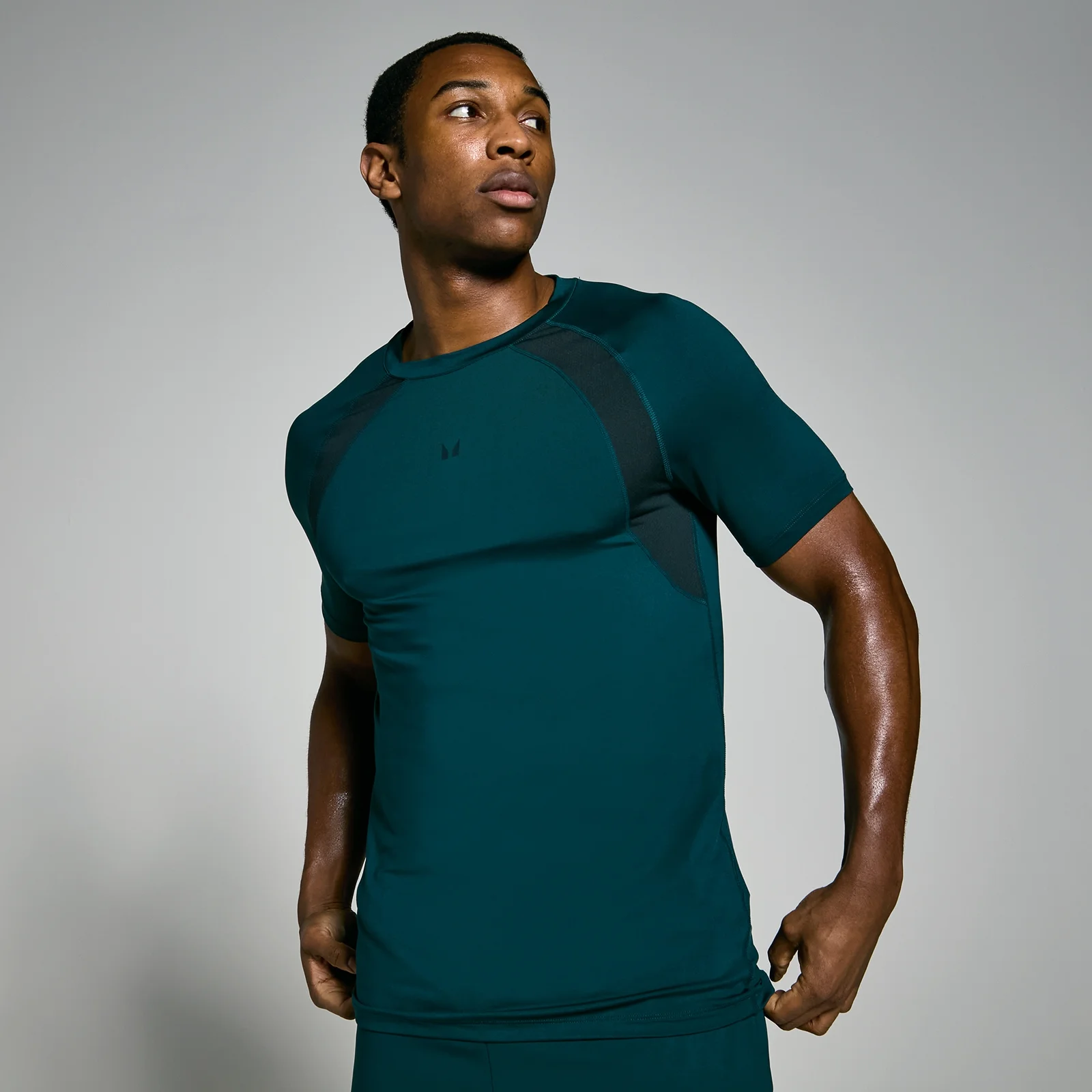 Camiseta Tempo para hombre de MP - Verde azulado oscuro - XS Imagen 1