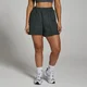 Pantalón corto deportivo grueso Lifestyle para mujer de MP - Negro sombra