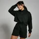 Sudadera corta gruesa con capucha Lifestyle para mujer de MP - Negro