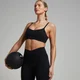Sujetador deportivo Tempo para mujer de MP - Negro