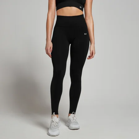 Mallas sin costuras Tempo para mujer de MP - Negro