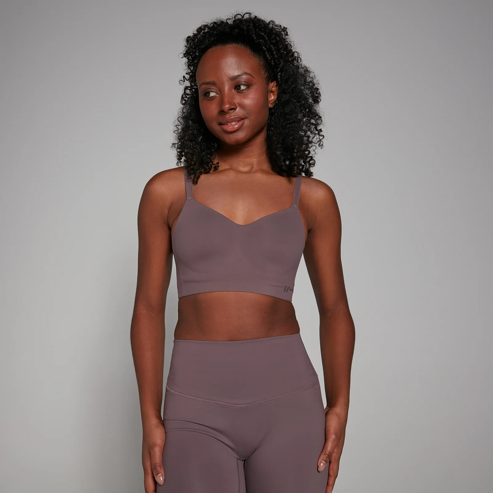 Sujetador deportivo reforzado Studio para mujer de MP - Moca - XS Imagen 1