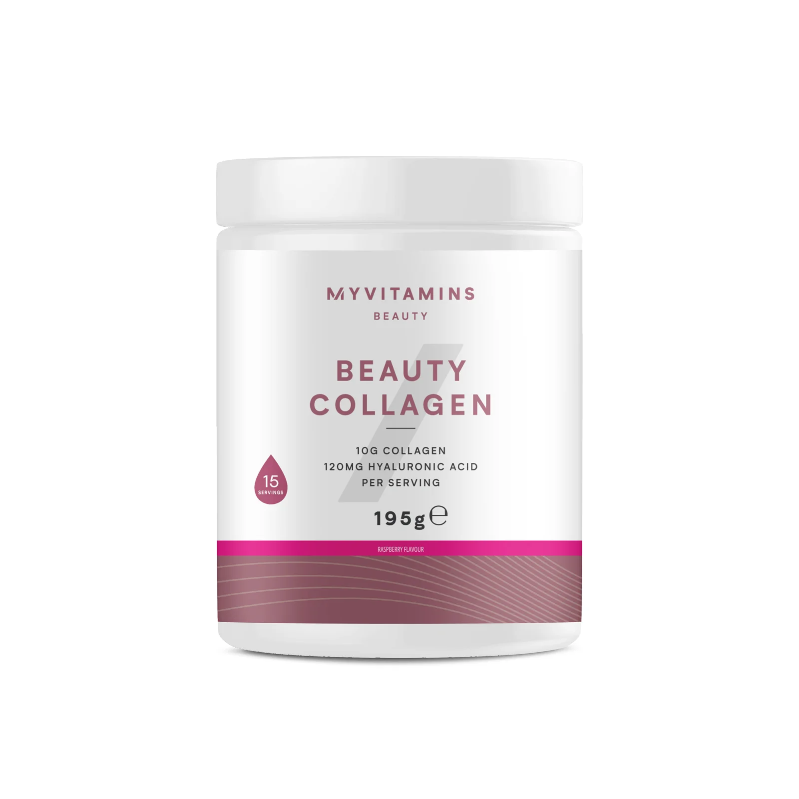 Colágeno de belleza en polvo - 195g - Frambuesa Imagen 1