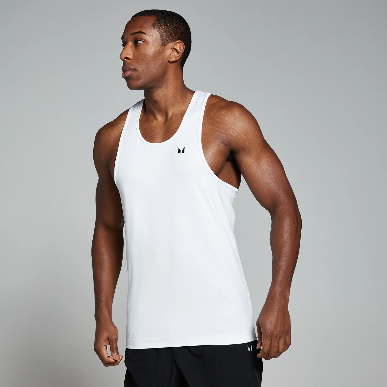Camiseta de entrenamiento de tirantes para hombre de MP - Blanco - M Imagen 1