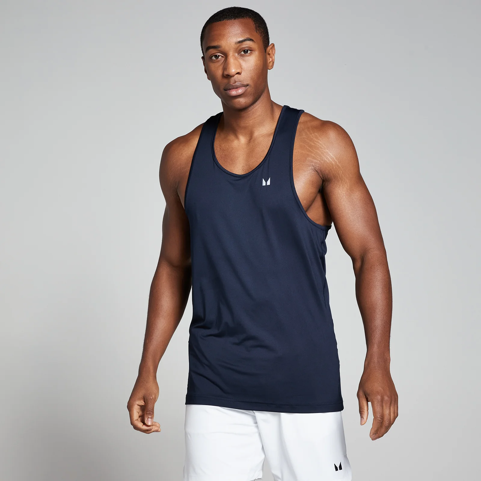 Camiseta de entrenamiento de tirantes para hombre de MP - Azul marino - XXS Imagen 1