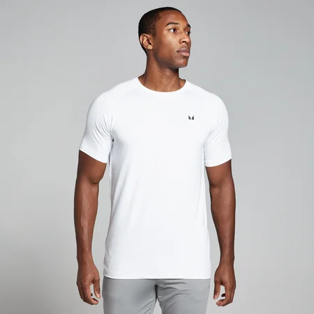 Camiseta de entrenamiento de manga corta para hombre de MP - Blanco