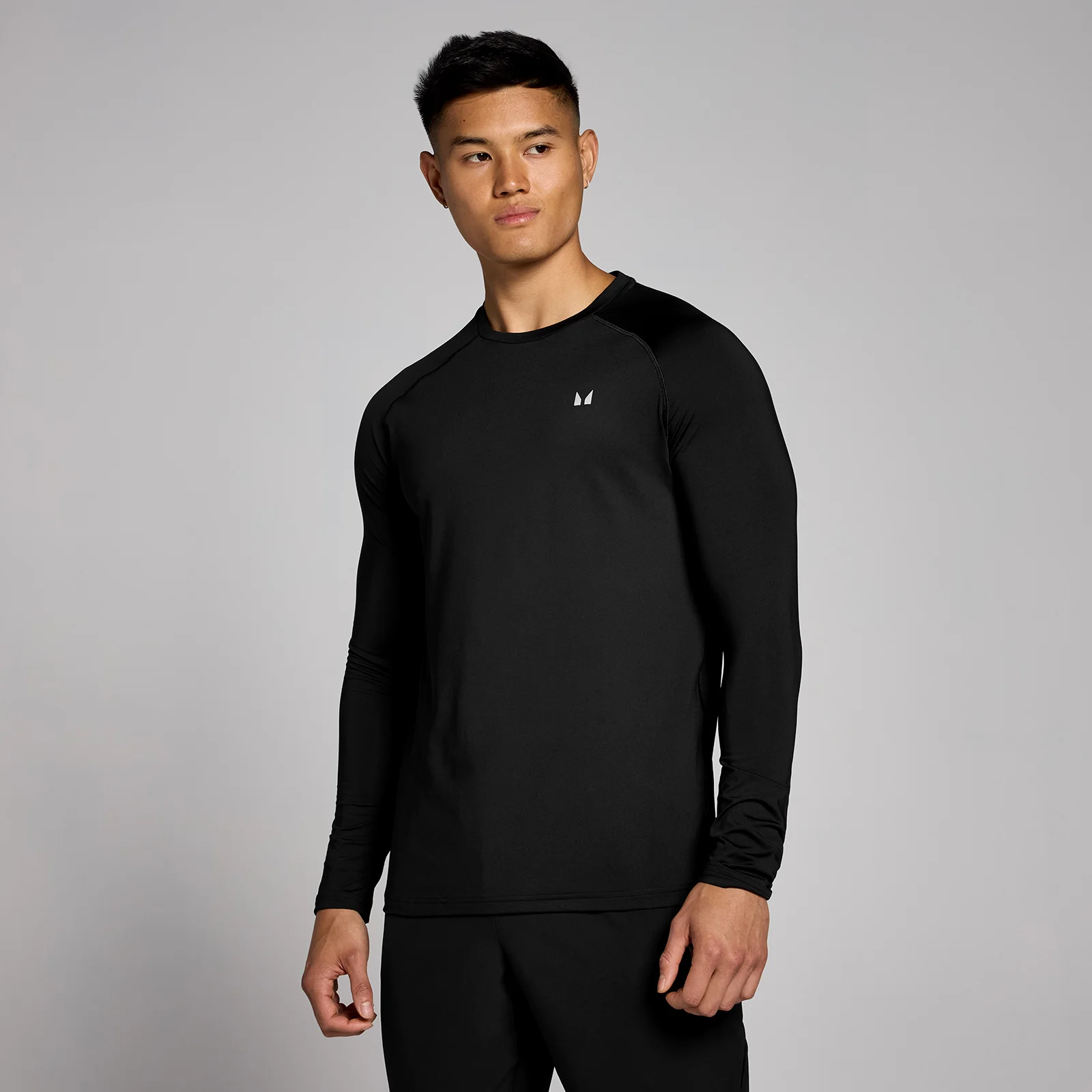 Camiseta de entrenamiento de manga larga para hombre de MP - Negro - XXS Imagen 1