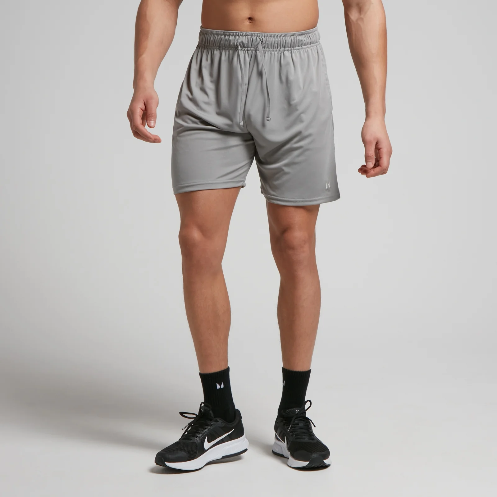 Pantalón corto 7" ligero de entrenamiento para hombre de MP - Gris tormenta - XXS Imagen 1