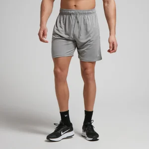 Pantalón corto 7" ligero de entrenamiento para hombre de MP - Gris tormenta - Size XXS