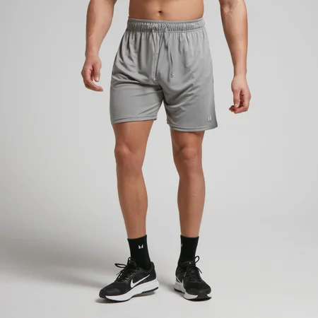 Pantalón corto 7" ligero de entrenamiento para hombre de MP - Gris tormenta