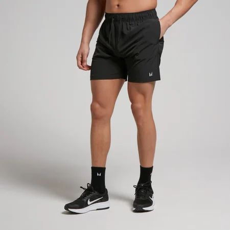 Pantalón corto de entrenamiento tejido para hombre de MP - Negro