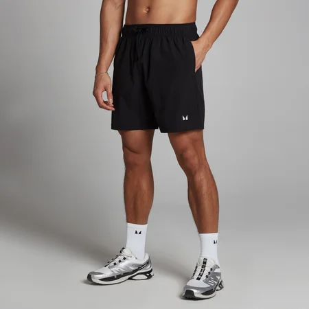 Pantalón corto de entrenamiento tejido para hombre de MP - Negro