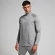 Camiseta de entrenamiento con cremallera de 1/4 para hombre de MP - Gris tormenta