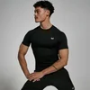 Camiseta interior de entrenamiento de manga corta para hombre de MP - Negro