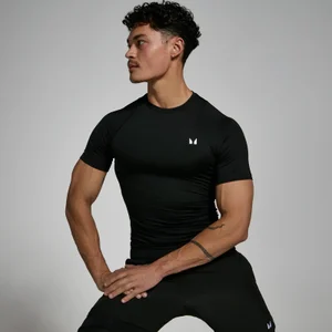Camiseta interior de entrenamiento de manga corta para hombre de MP - Negro - Size XXS