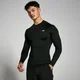 Camiseta interior de entrenamiento de manga larga para hombre de MP - Negro