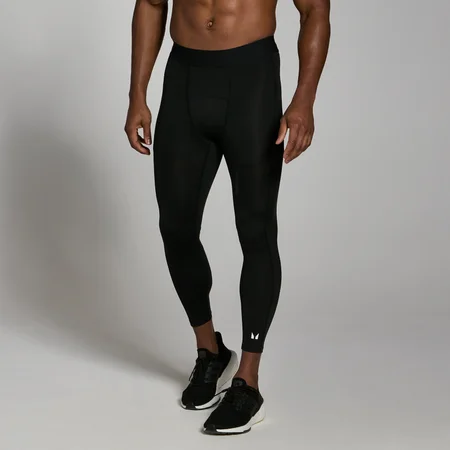 Mallas 3/4 interiores de entrenamiento para hombre de MP - Negro