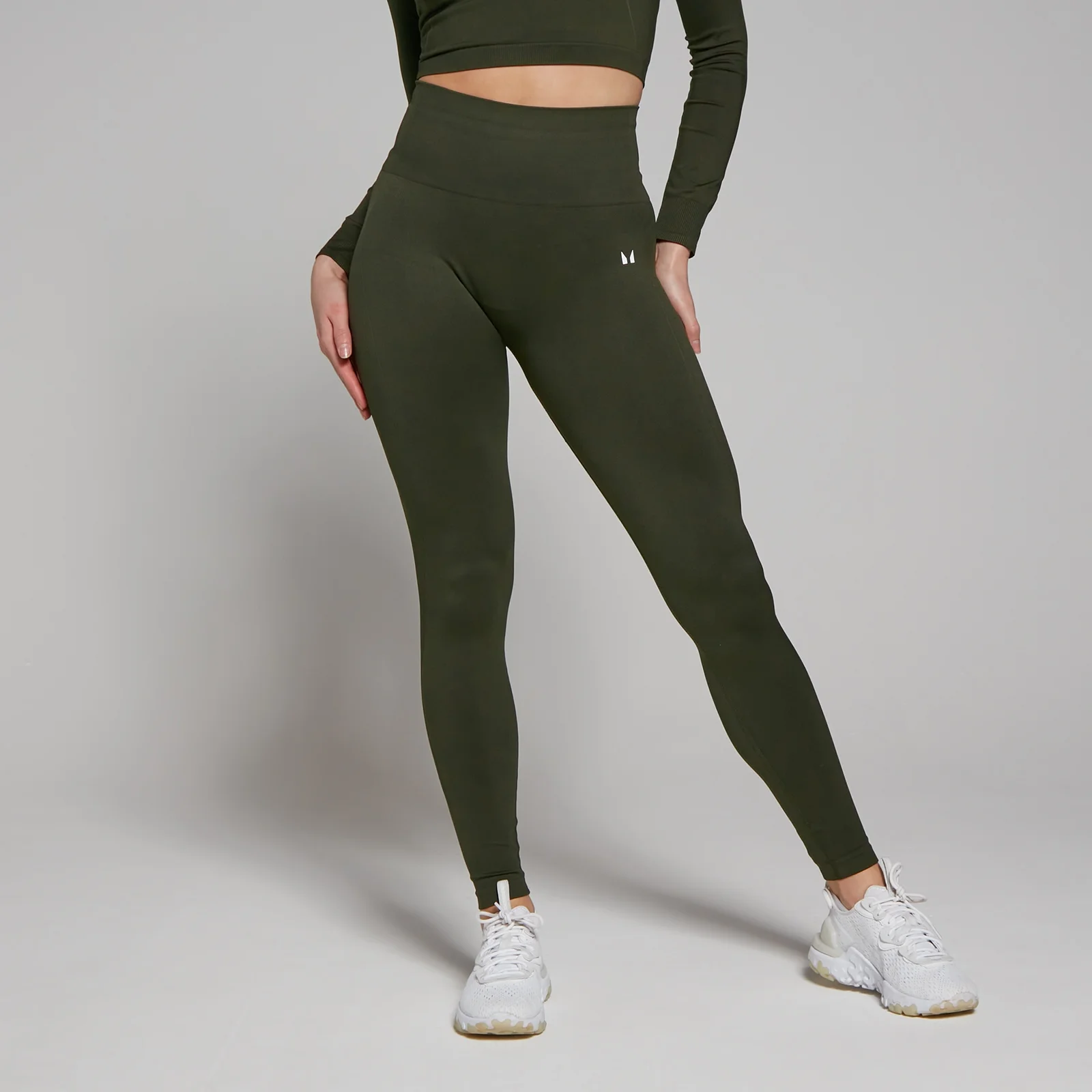 Mallas sin costuras Shape para mujer de MP - Verde bosque - XS Imagen 1