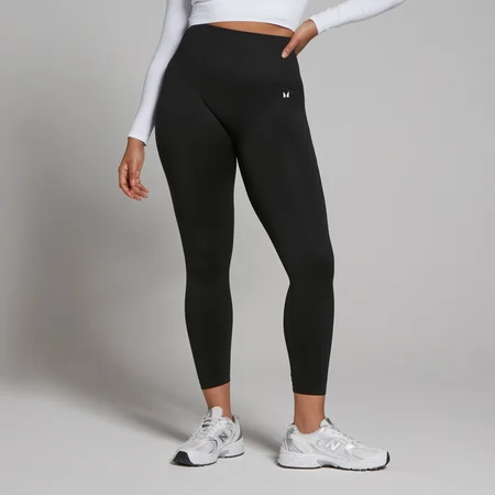 Mallas sin costuras con largo por encima del tobillo Shape para mujer de MP - Negro