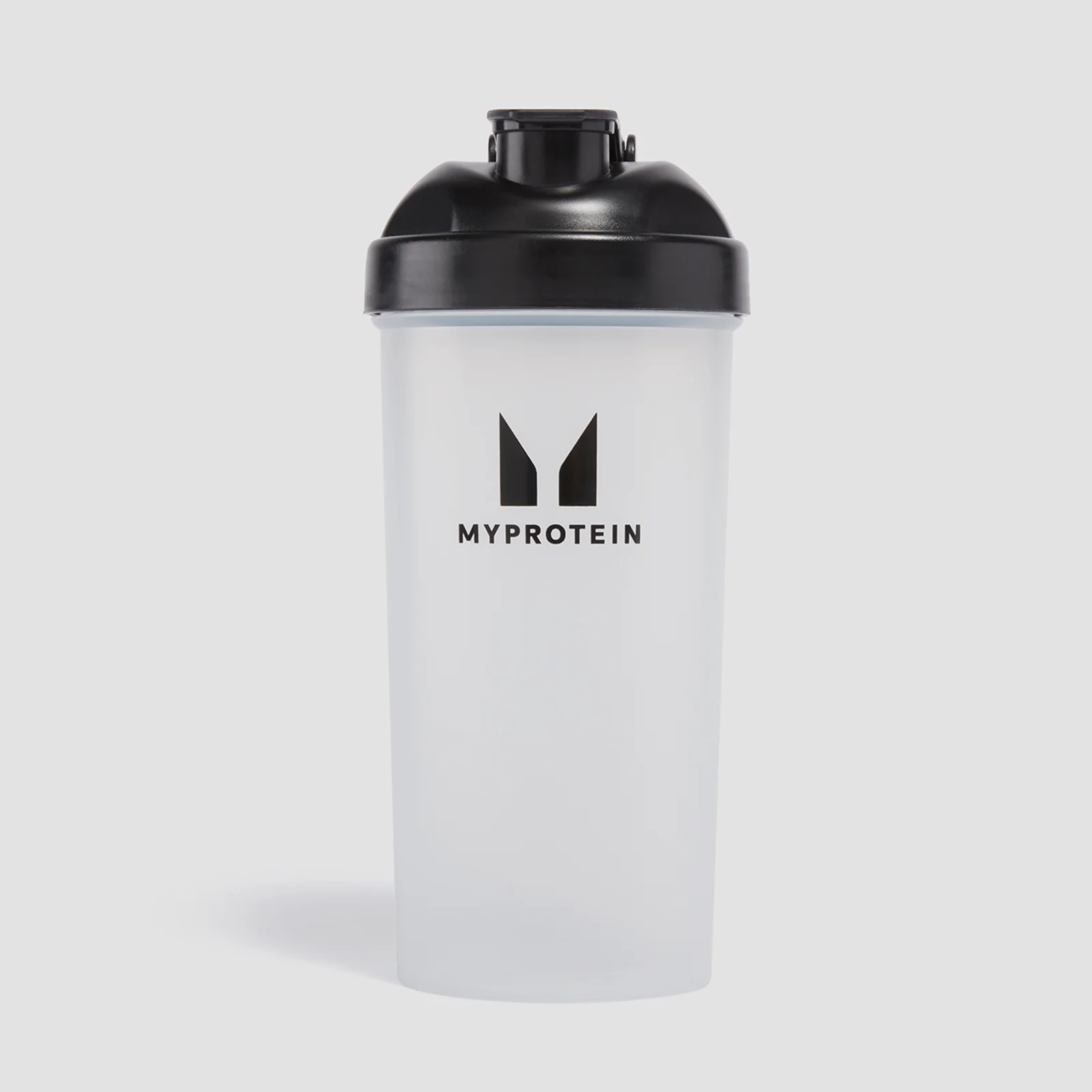 Shaker de plástico de Myprotein - Transparente/negro Imagen 1