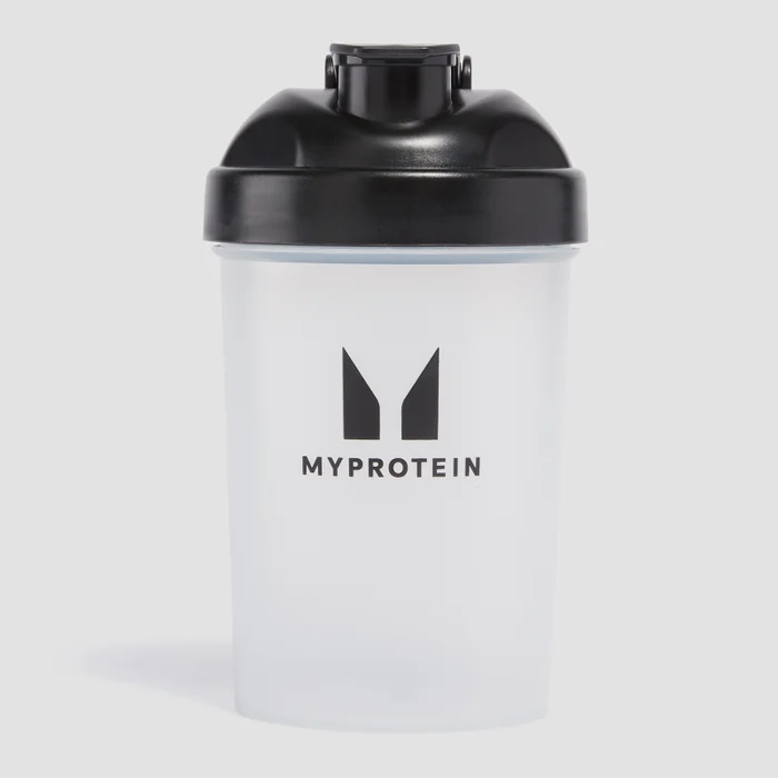 Minishaker de plástico de Myprotein - Transparente/negro