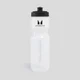 Botella de agua deportiva de Myprotein - Transparente/negro