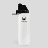 Botella de agua híbrida de Myprotein - Transparente/negro