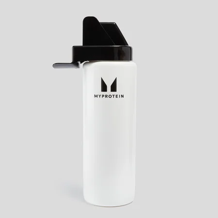 Botella de agua híbrida de Myprotein - Transparente/negro