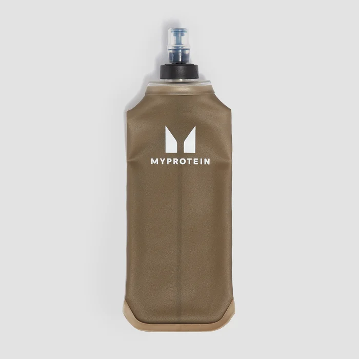 Botella suave para correr de Myprotein - Negro