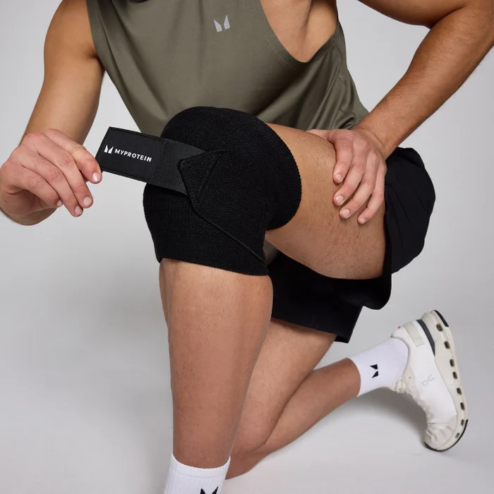Cintas para las rodillas de Myprotein - Negro