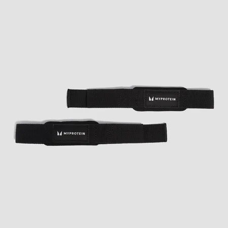 Correas para levantamiento acolchadas de Myprotein - Negro