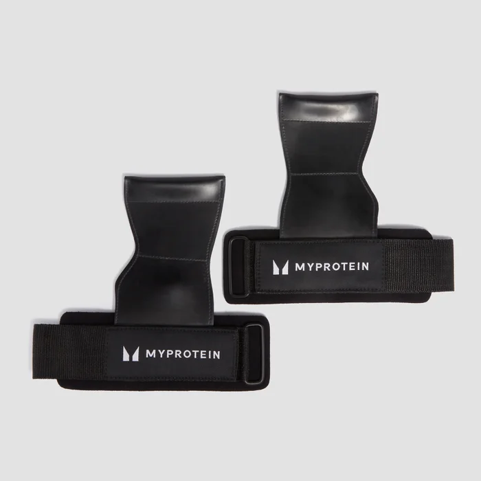 Correas de agarre acolchadas de alta resistencia de Myprotein - Negro