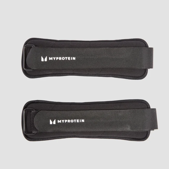 Pesas de tobillo y muñeca de Myprotein - Negro