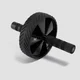 Set de rodillos y alfombrillas para abdominales de Myprotein - Negro