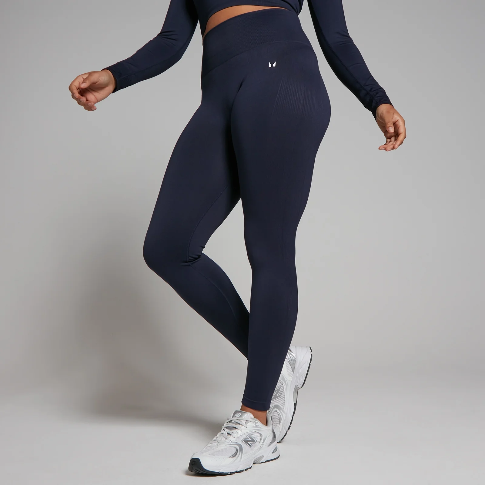 Mallas sin costuras para mujer de MP - Azul marino - M Imagen 1