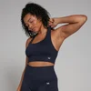 Sujetador deportivo sin costuras Shape para mujer de MP - Azul marino