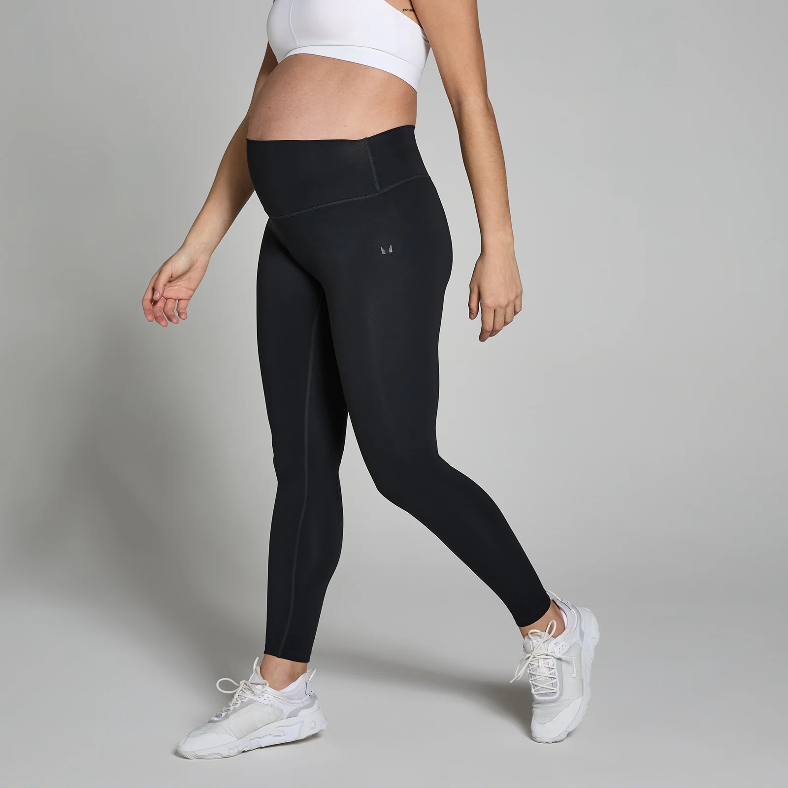 Mallas premamá de talle medio para mujer de MP - Negro - XS Imagen 1