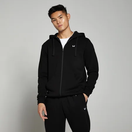 Sudadera con capucha y cremallera integral Rest Day para hombre de MP - Negro