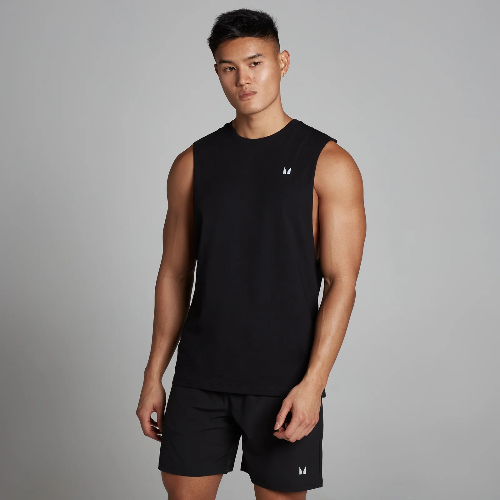 Camiseta de tirantes con sisas caídas Rest Day para hombre de MP - Negro - XXS Imagen 1
