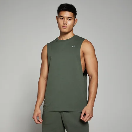 Camiseta de tirantes con sisas caídas Rest Day para hombre de MP - Tomillo