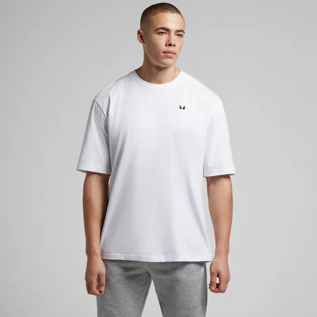 Camiseta extragrande Rest Day para hombre de MP - Blanco