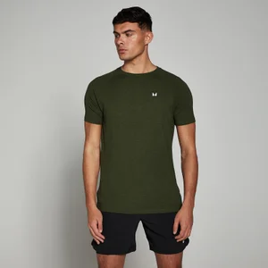 Camiseta de manga corta Performance para hombre de MP - Verde militar jaspeado - Size XL