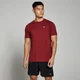 Camiseta de manga corta Performance para hombre de MP - Rojo jaspeado